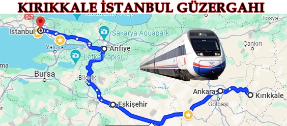 Güzergah Kırıkkale İstanbul