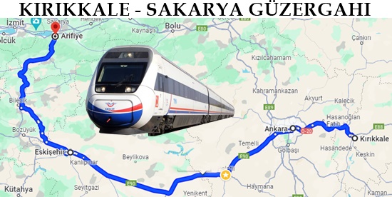 Güzergah Kırıkkale Sakarya