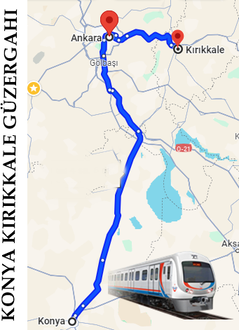 Güzergah Konya Kırıkkale