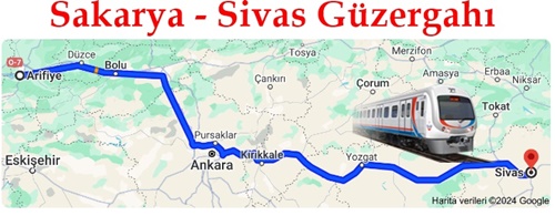 Güzergah Sakarya Sivas